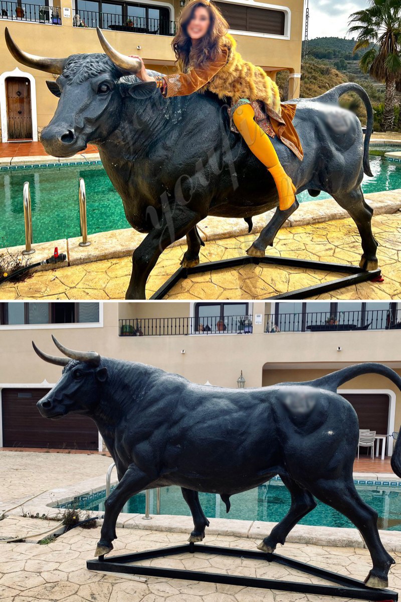 Large Bull Statue Feedback from Spain