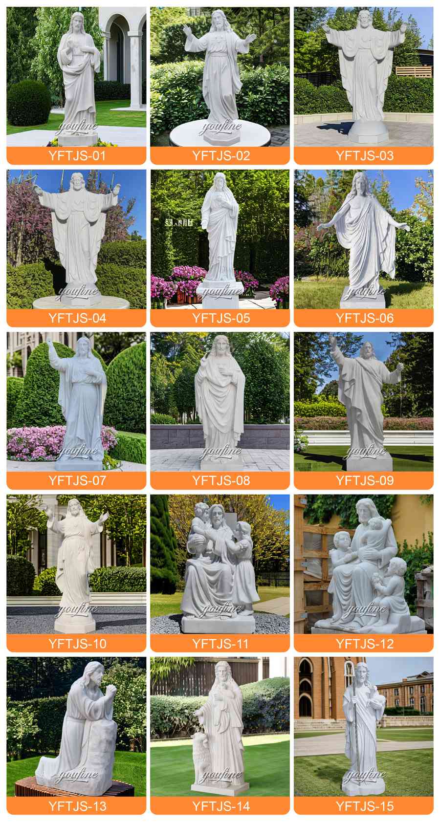 more marble Jesus statue (1)