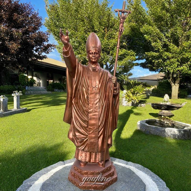 Pope John Paul II Sculpture (1)