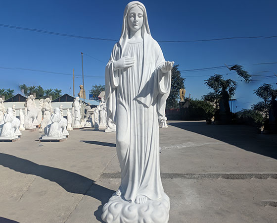 blessed virgin garden statue (4)