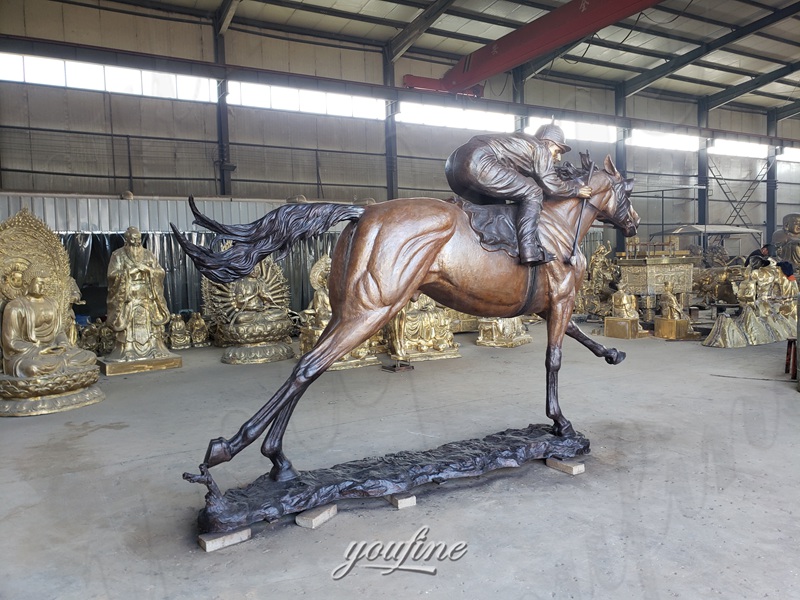 bronze Phar Lap bronze sculpture