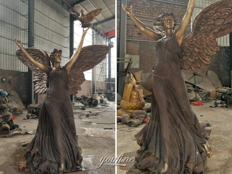 Finished Angel Sculpture