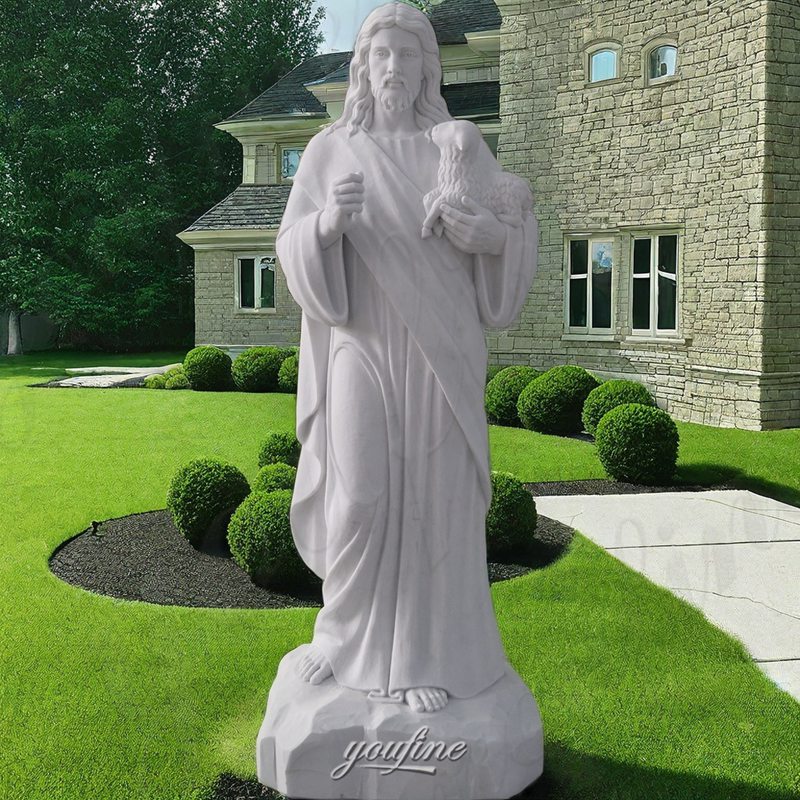 Good Shepherd statue for sale (2)