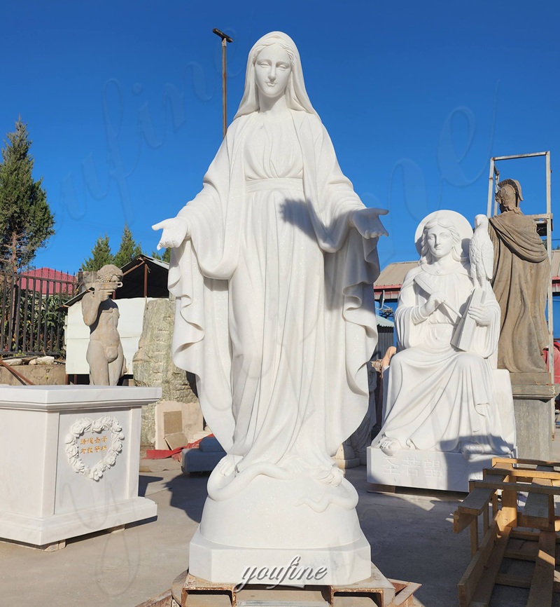 marble madonna statue (3)