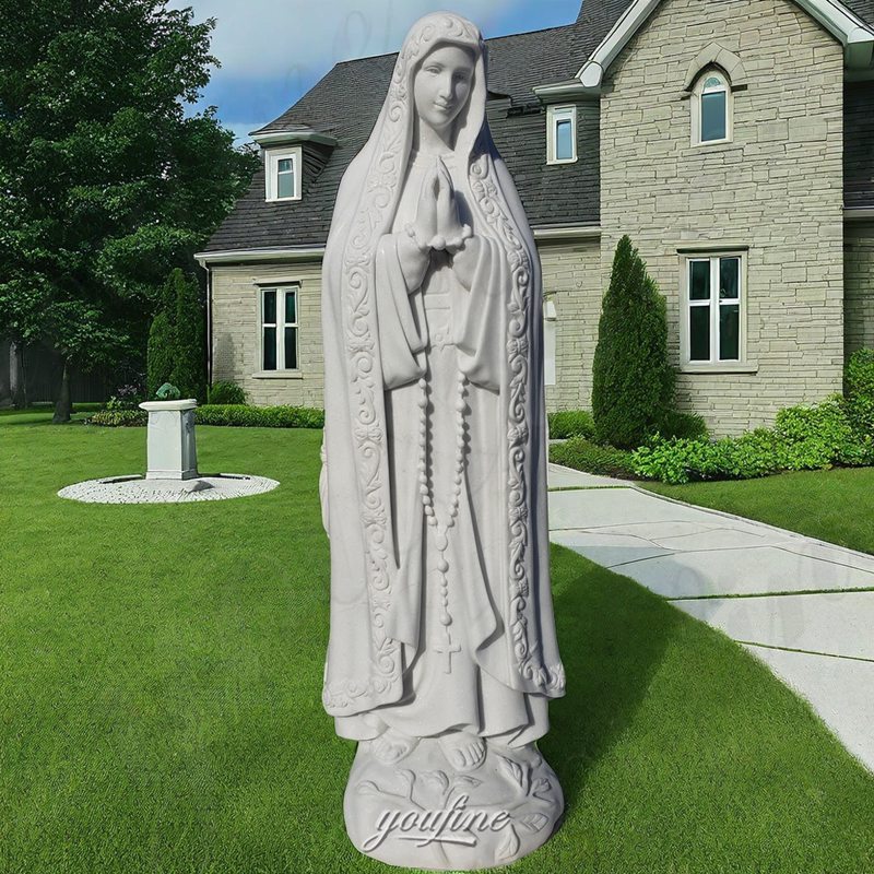 Our Lady of Fatima outdoor statue (1)