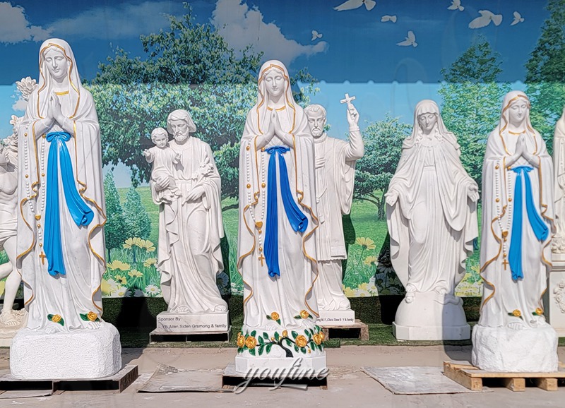 Our Lady of Lourdes garden statue (1)