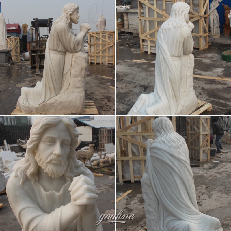 praying Jesus statue (3)