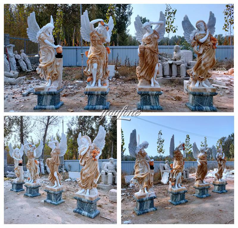 Marble Four Seasons Garden Statues