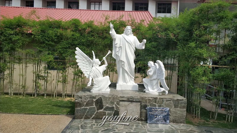 garden statues of Jesus Christ (3)