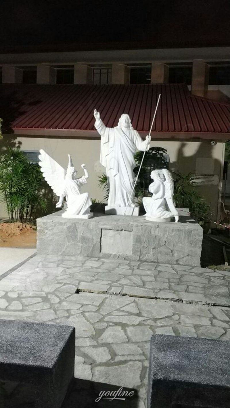 garden statues of Jesus Christ (4)