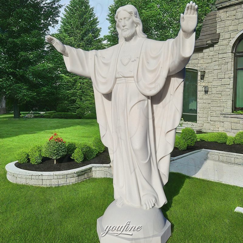 Jesus open arms statue (3)