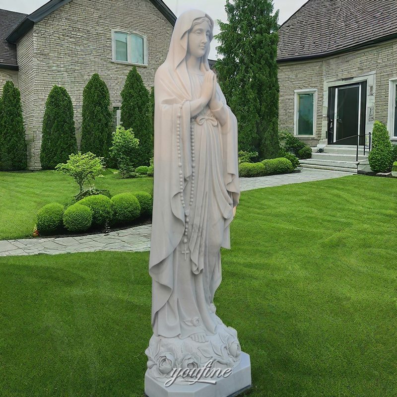 Our Lady of Lourdes statue (4)