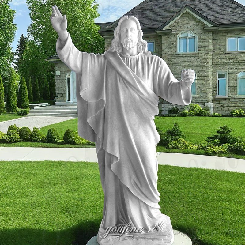 outdoor Jesus statue (3)