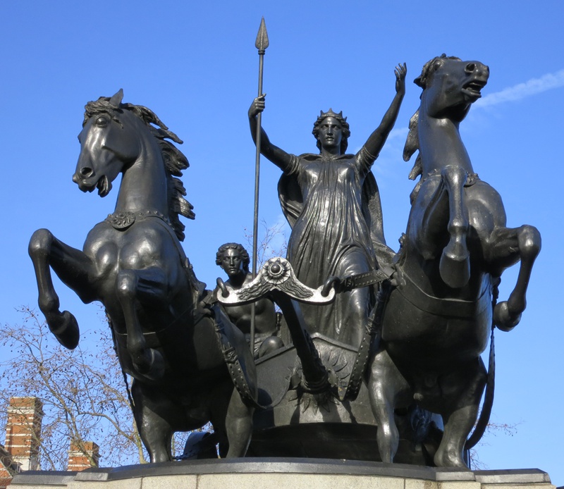 Boadicea and Her Daughtersboudicca statue