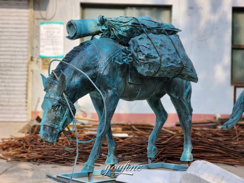 bronze western horse sculptures