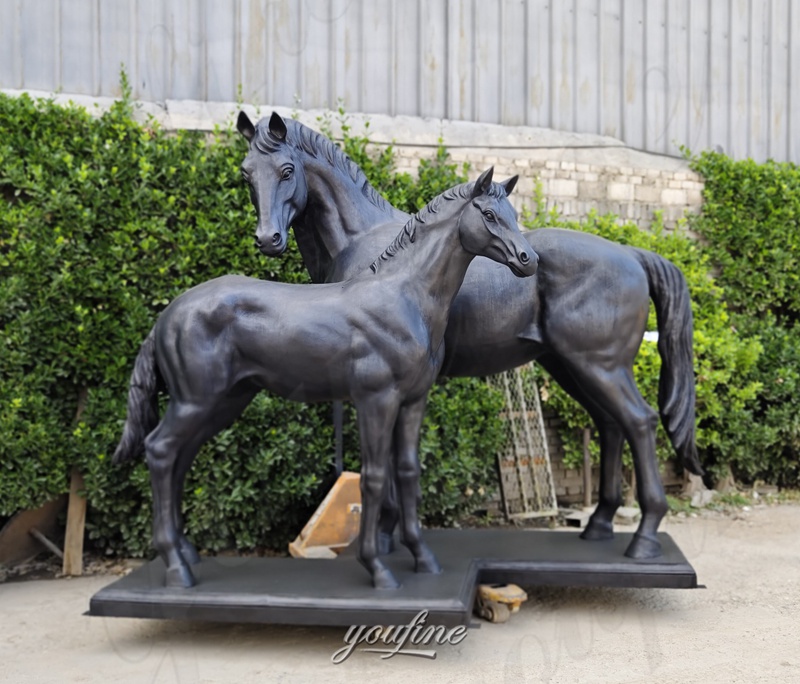 horse and foal statue (1)