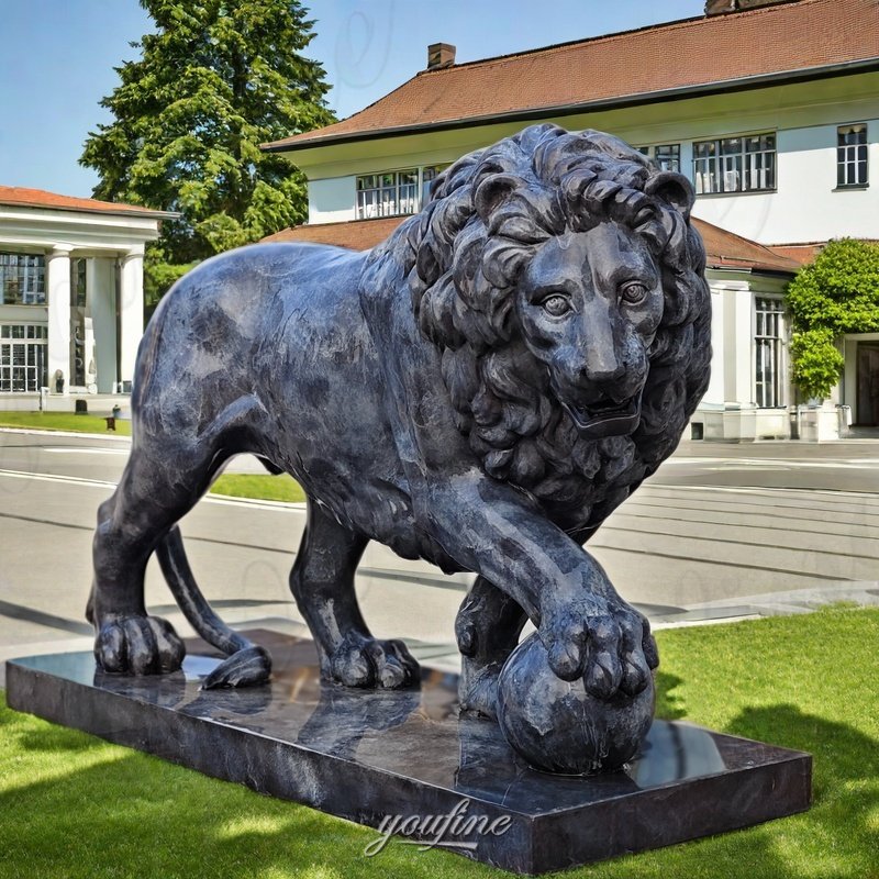 large bronze lion statue for sale (2)