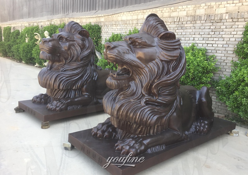 lion sculpture for garden (1)