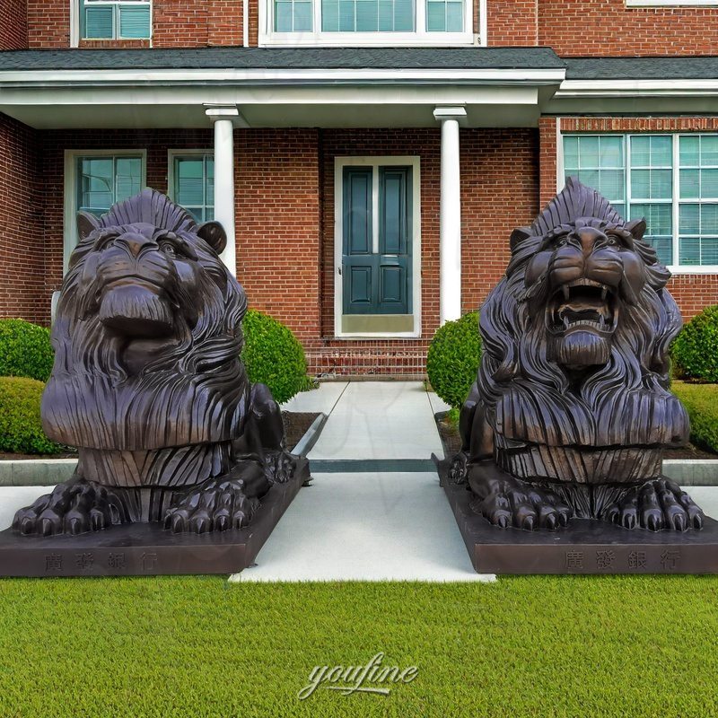 lion sculpture for garden (3)