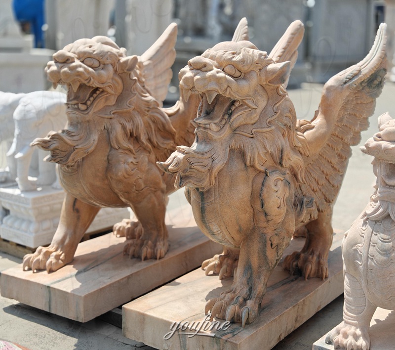 marble lion statue for outside