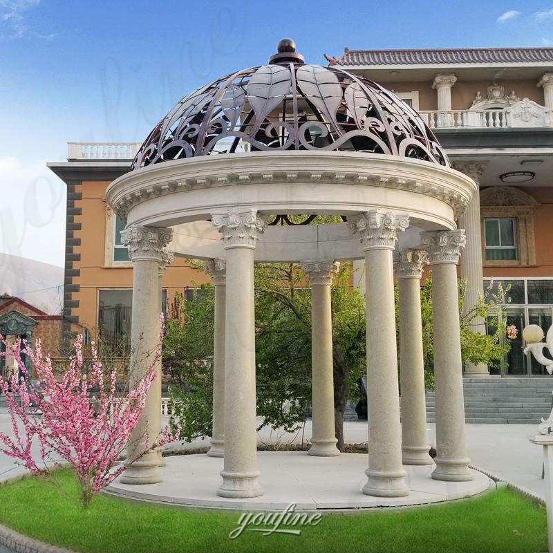 marble standing gazebo