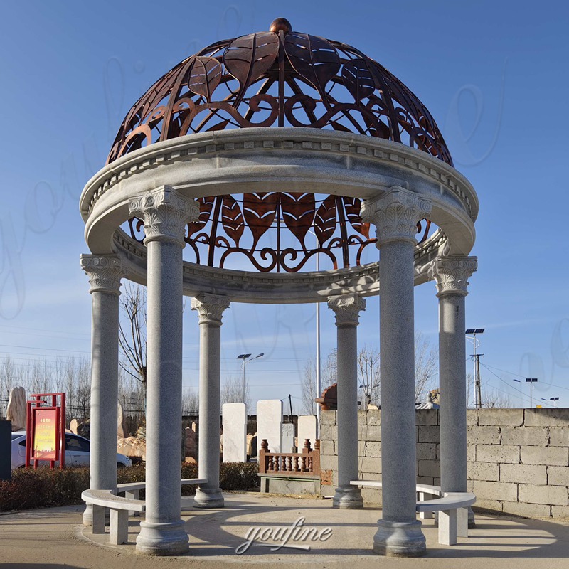 marble standing gazebos