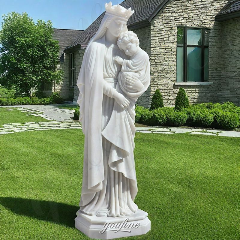 Madonna and Child Statue for Sale (1)