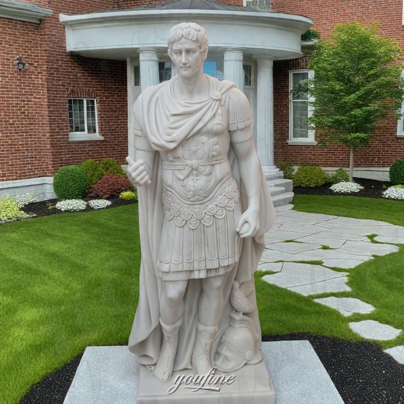 marble Augustus of Prima Porta sculpture
