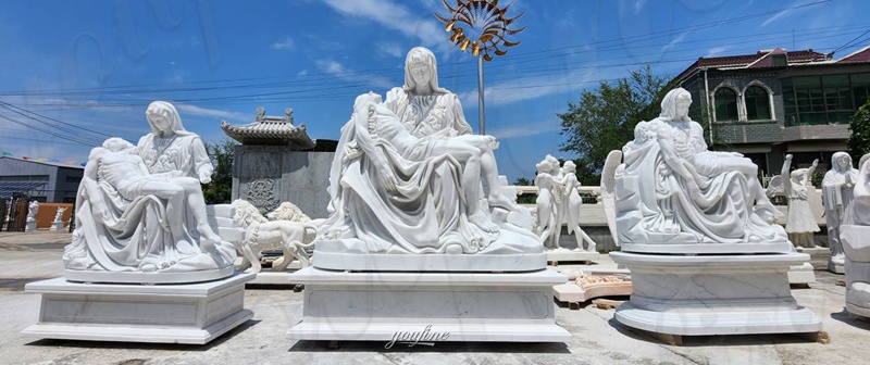 Marble Pieta Statue Replica