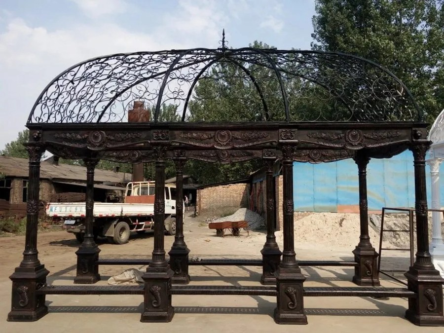 wrought iron gazebo for sale (5)