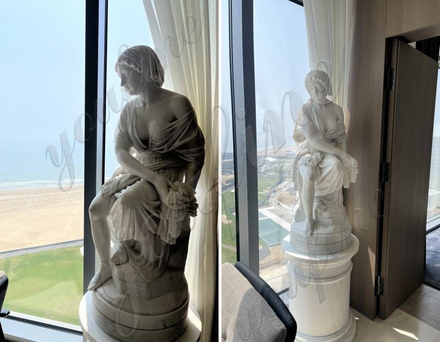 feedback of marble female statue