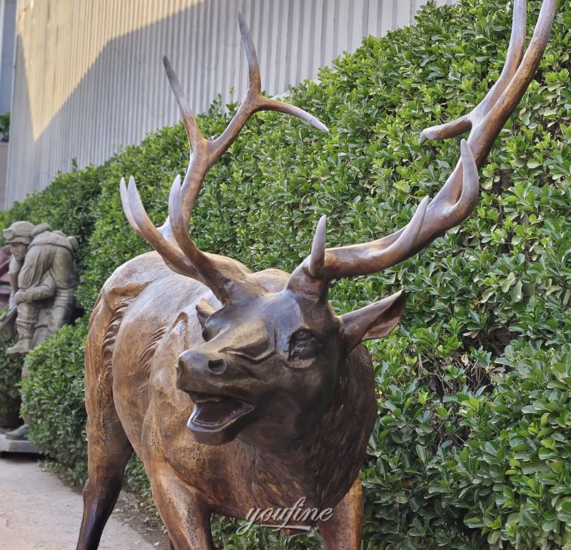 life size elk statues for sale (2)