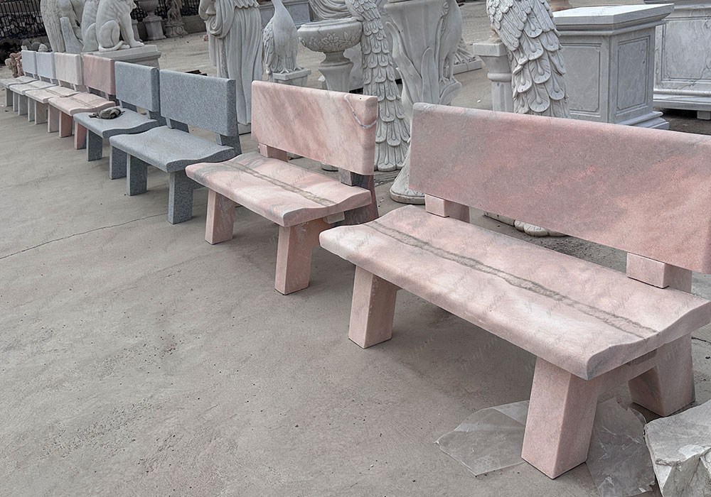 hand carved marble bench (5)