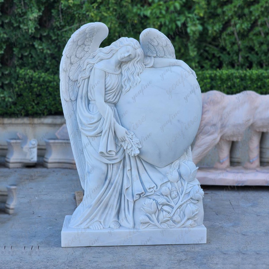 marble angel tombstone (2)