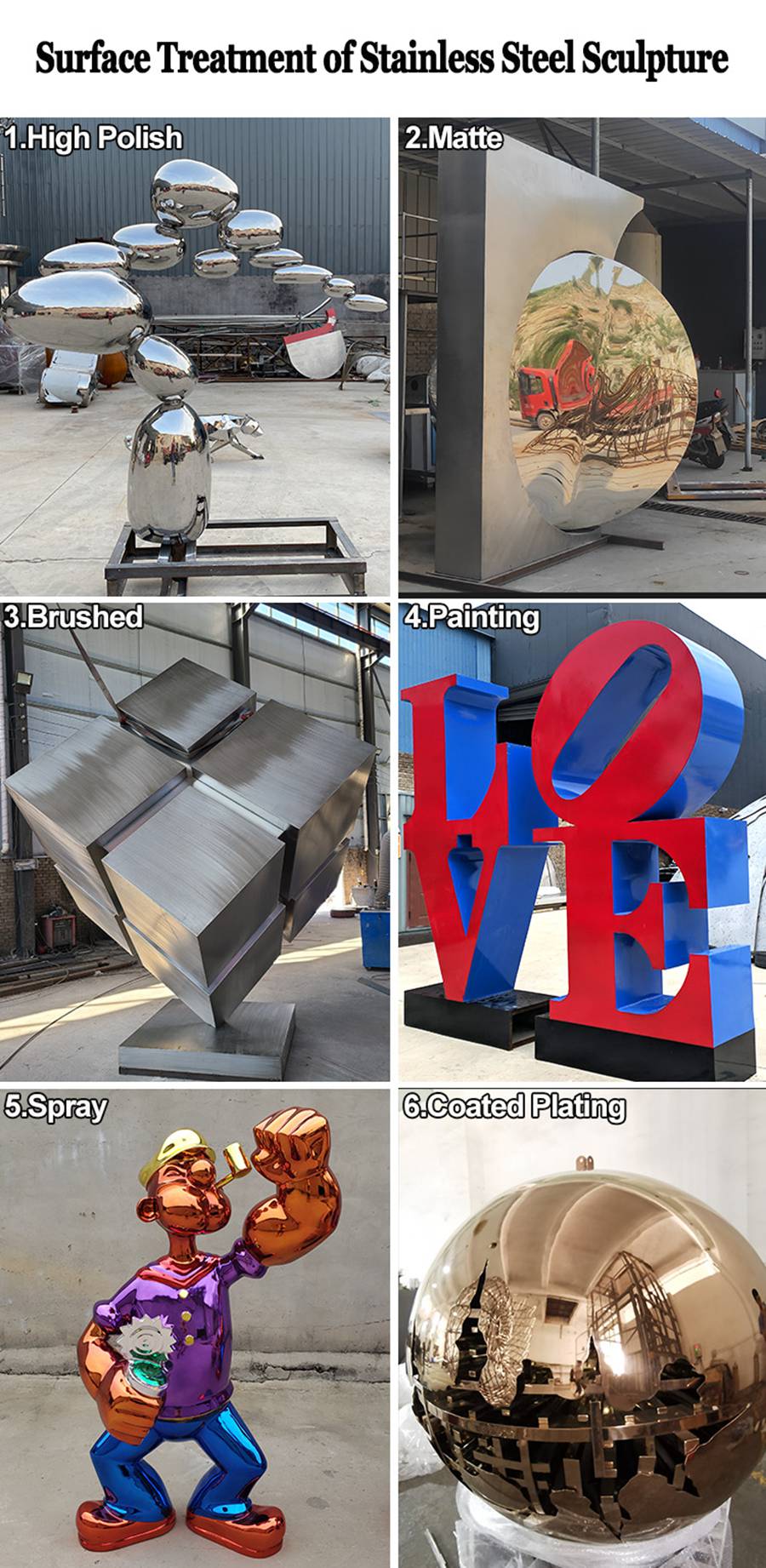 metal sculpture surface treatment