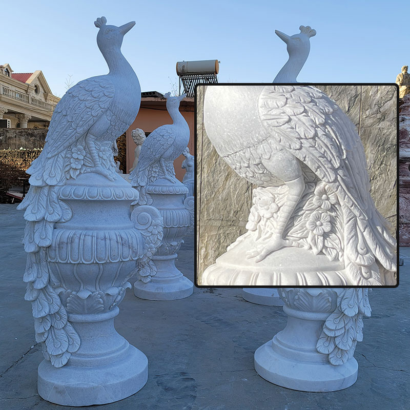marble animal statue carving details (4)