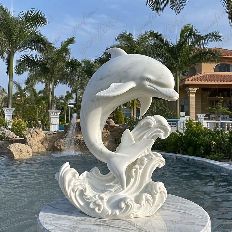 marble animals statue for manor (2)