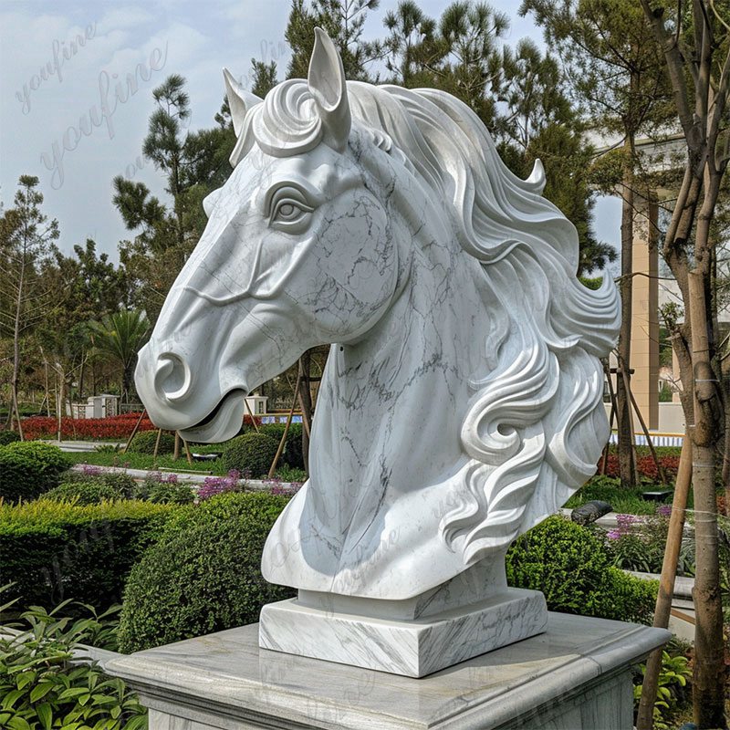 marble animals statue for manor (3)