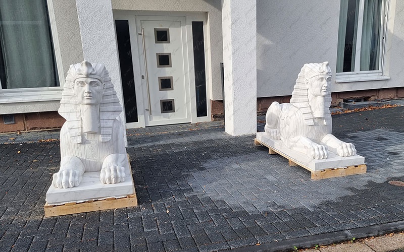 marble lion statue for entrance (5)