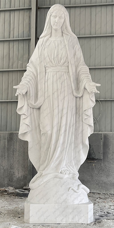 marble-virgin-mary-statue