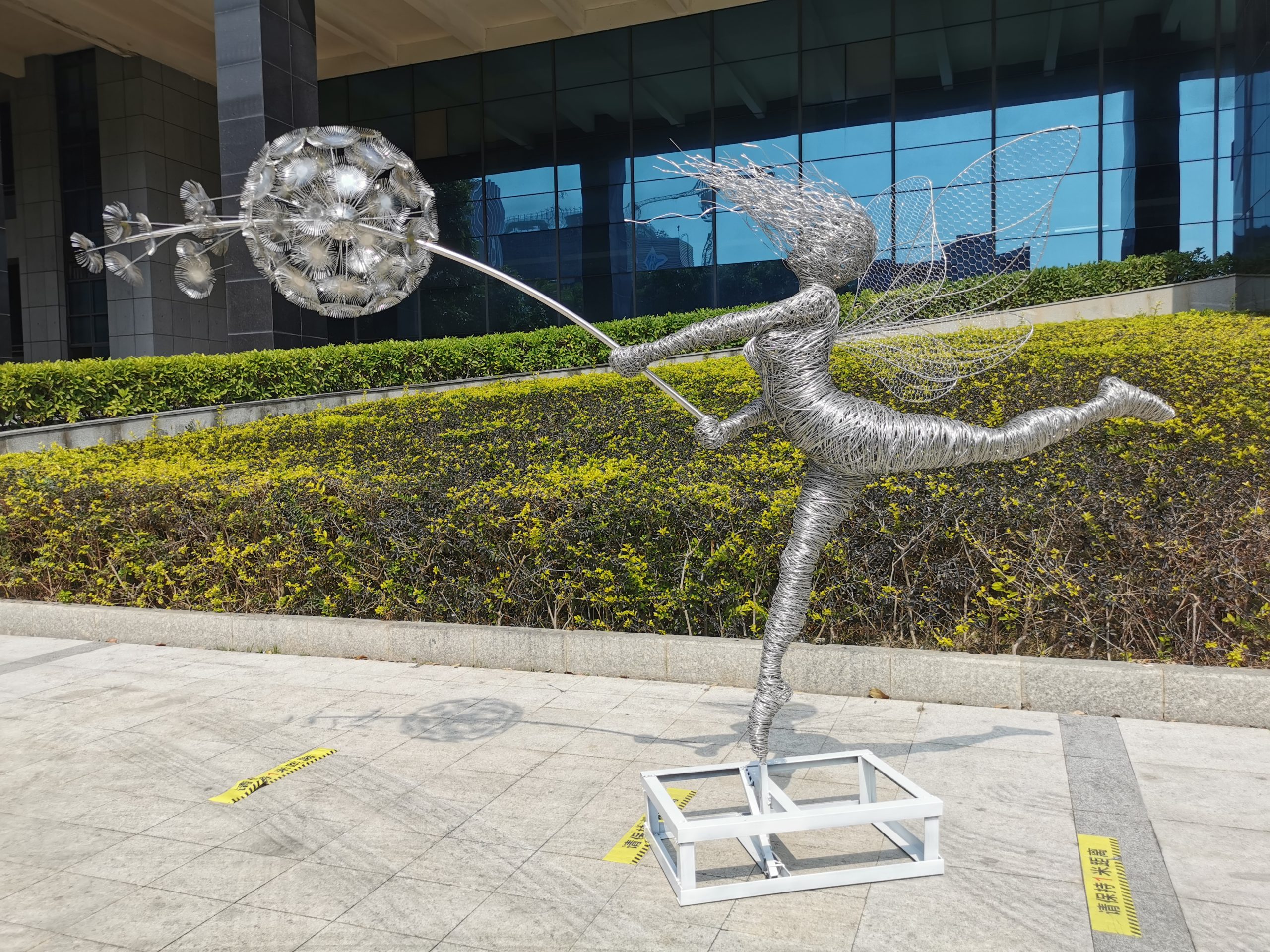 metal garden fairy sculpture for sale (3)