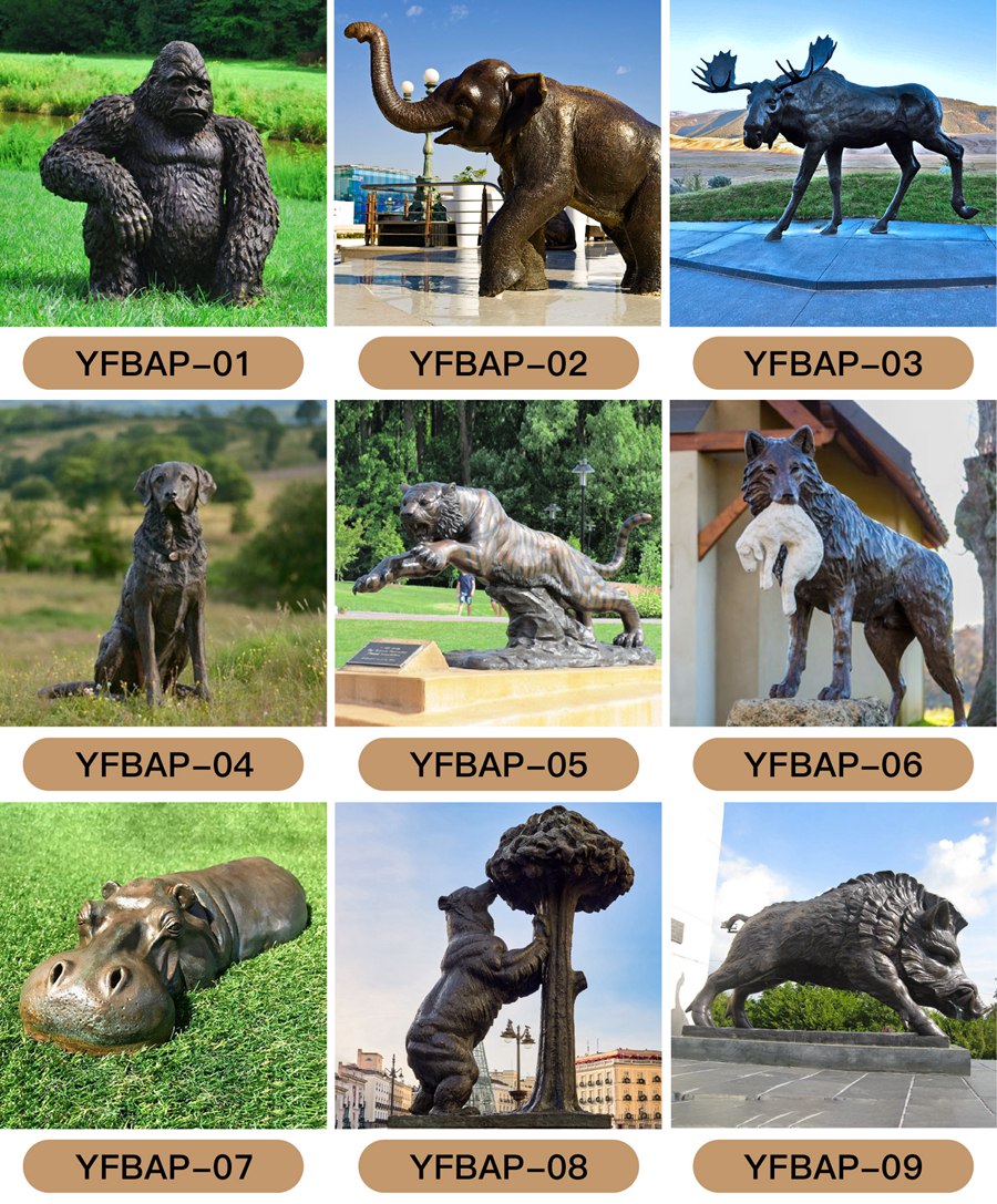 more bronze animal statue for sale (1)