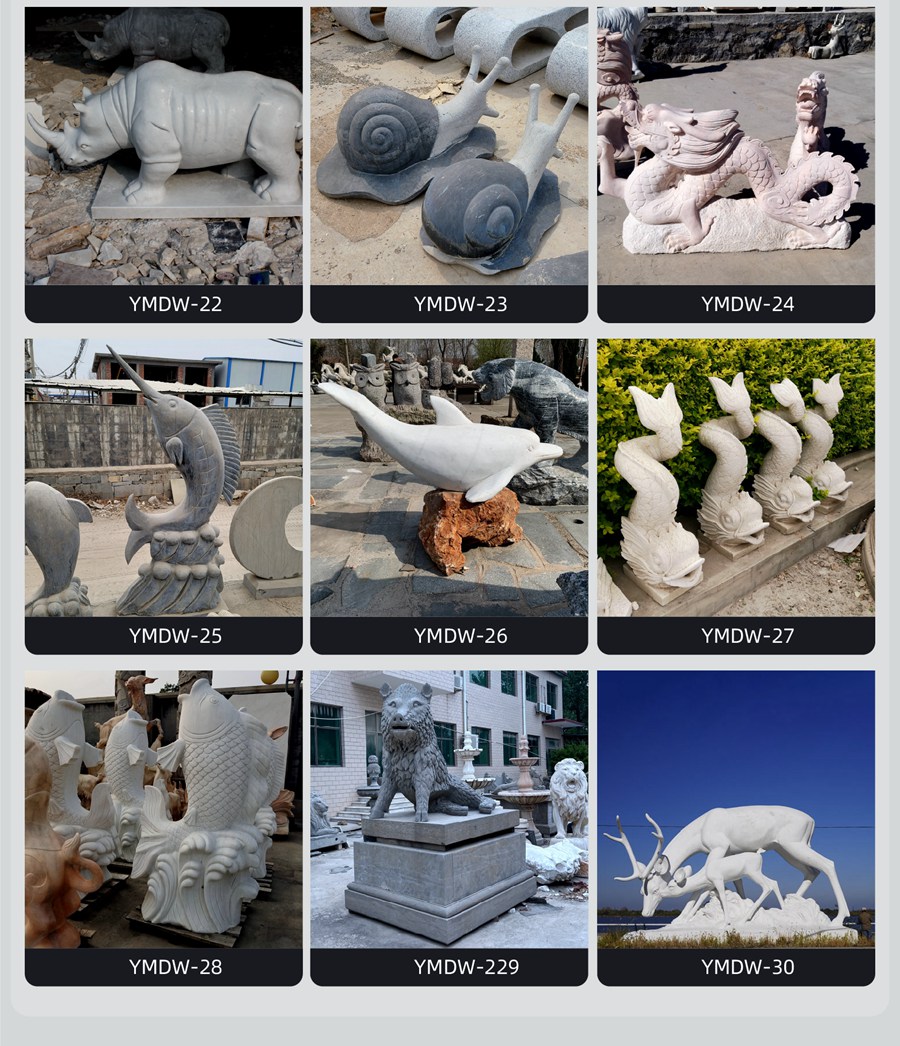 more marble animal statues for sale (2)