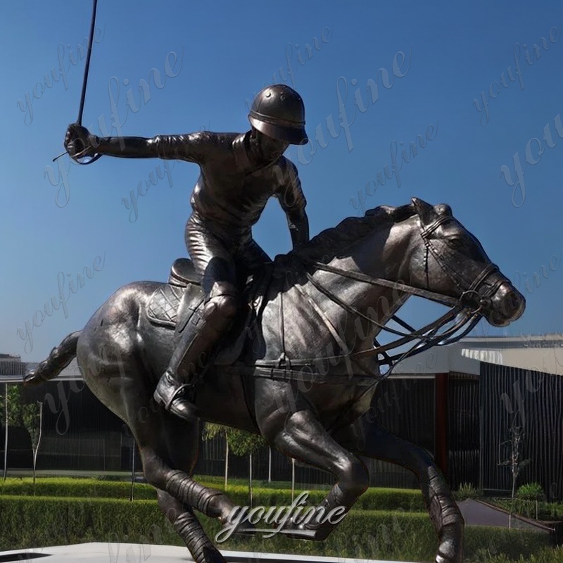 Bronze Equestrian Sculpture