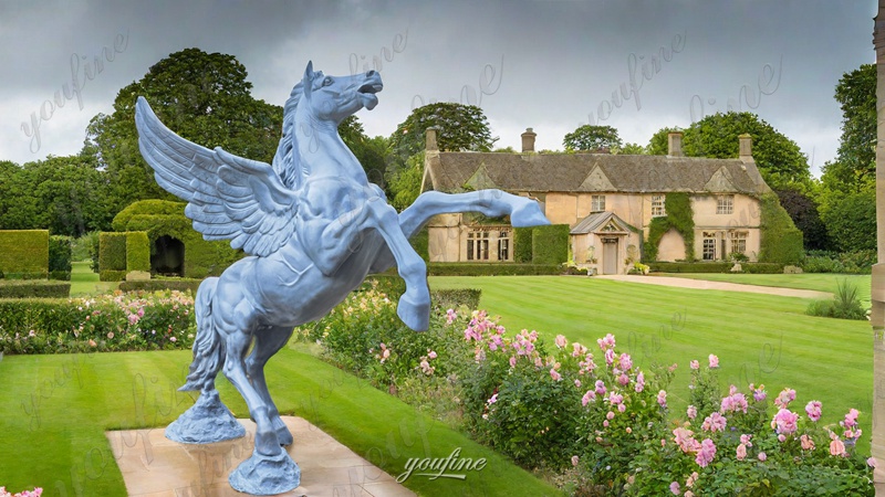 Magnificent Bronze Pegasus Statue for Garden