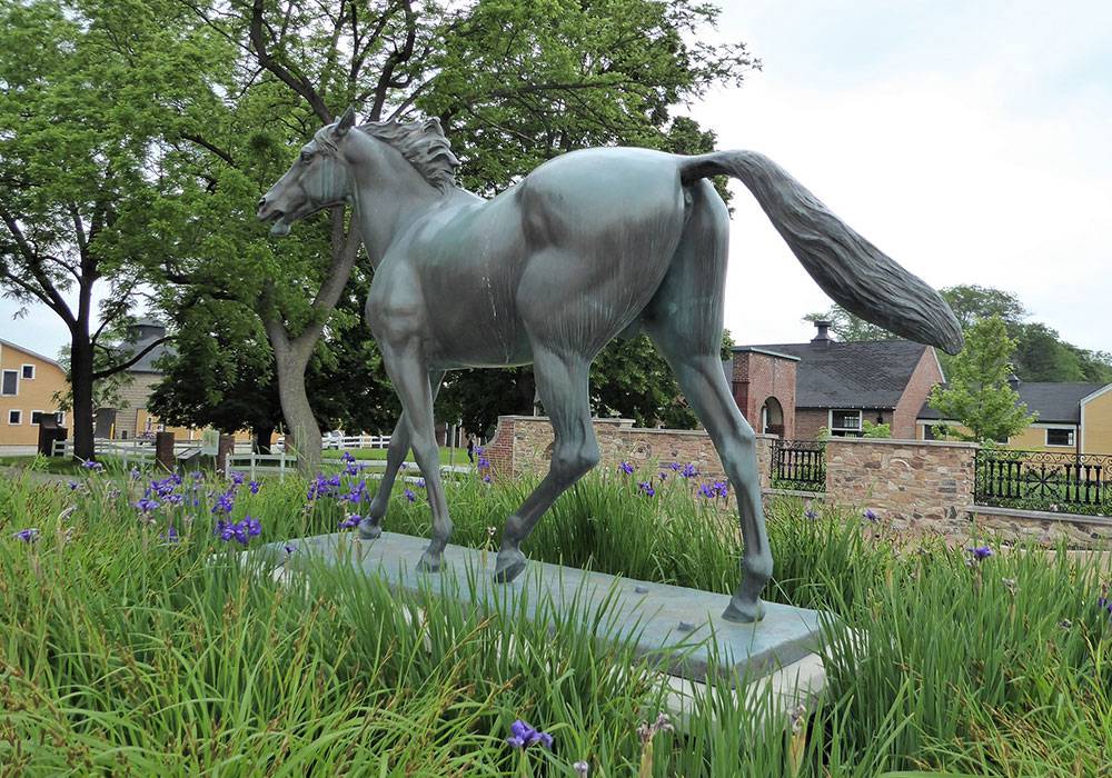 bronze horse statue for park (2)