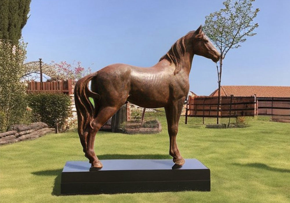 bronze horse statue for park (3)