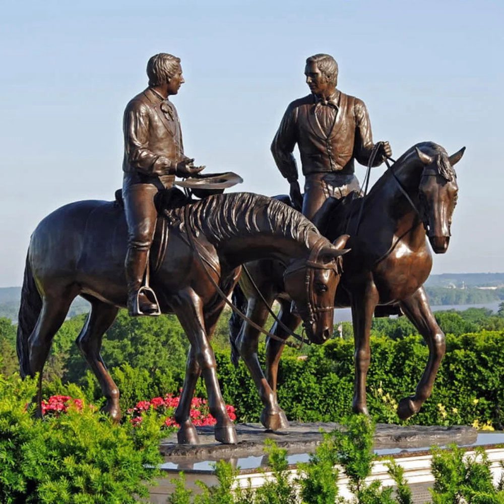 bronze horse statue for private space (1)