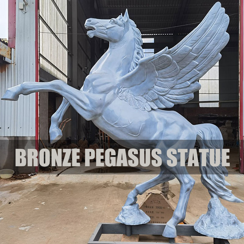 bronze pegasus statue for sale