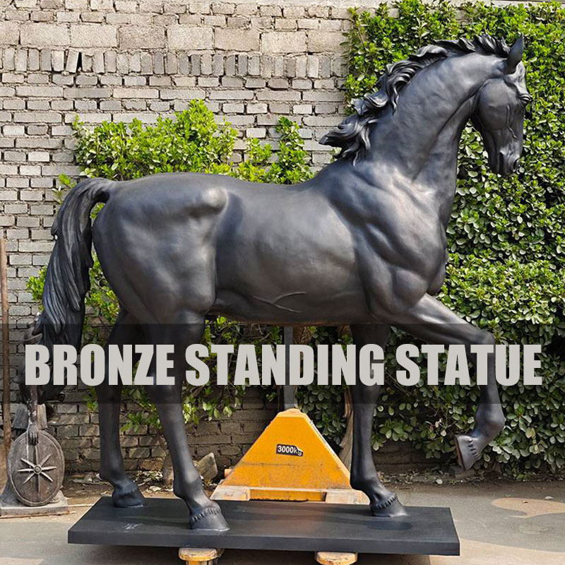bronze standing statue for sale